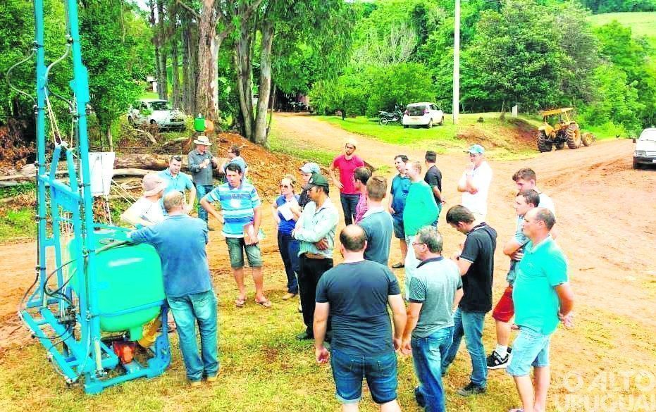 Executivo de Pinheirinho do Vale promove curso de práticas agrícolas 
