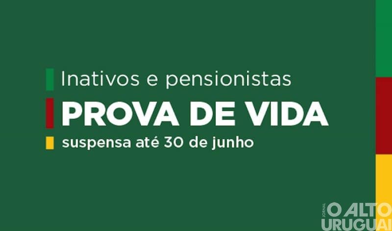 Prova de vida para inativos e pensionistas segue suspensa até 30 de junho