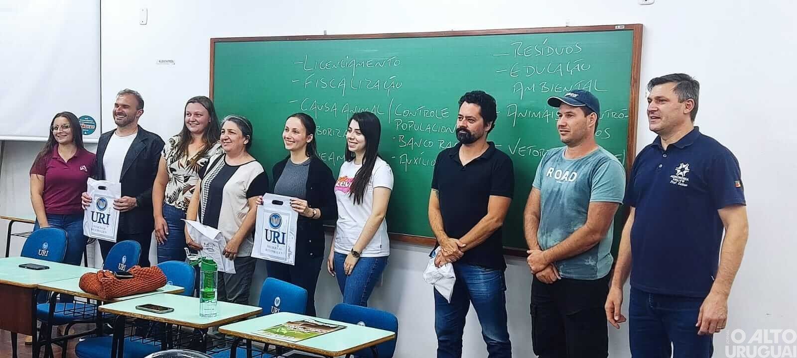 Secretaria do Meio Ambiente realiza palestra de gestão ambiental para curso de Agronomia da URI/FW