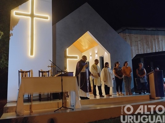 Inaugurado oratório de Nossa Senhora da Salete em FW