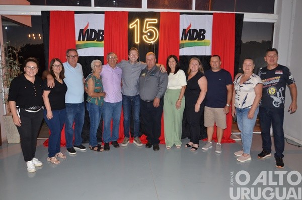 MDB realiza encontro regional em Seberi com a presença de Gabriel Souza