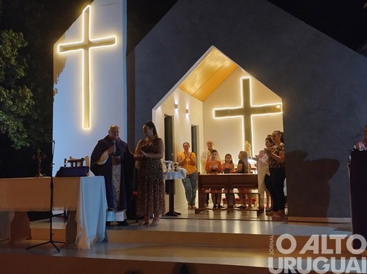 Inaugurado oratório de Nossa Senhora da Salete em FW