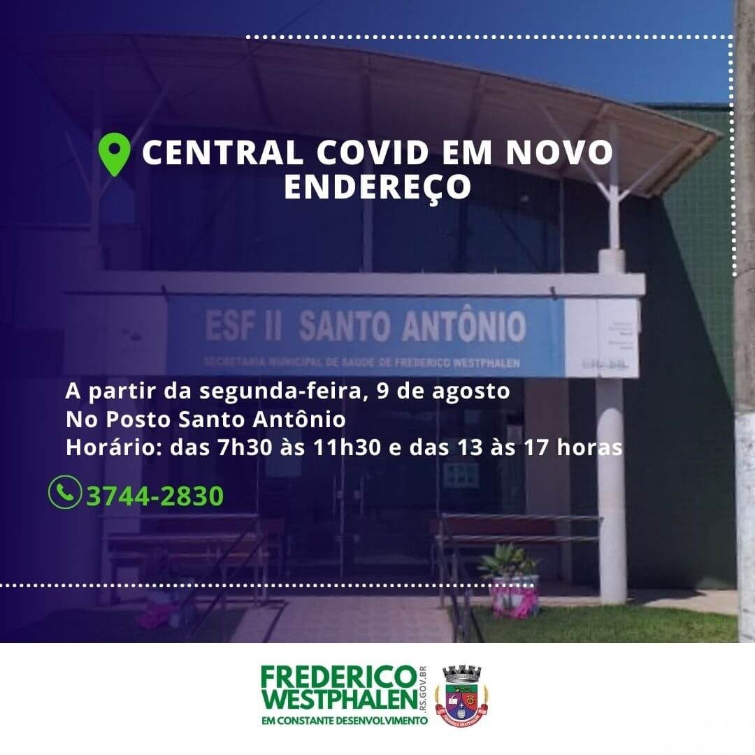 FW altera local de atendimento a casos suspeitos de Covid-19