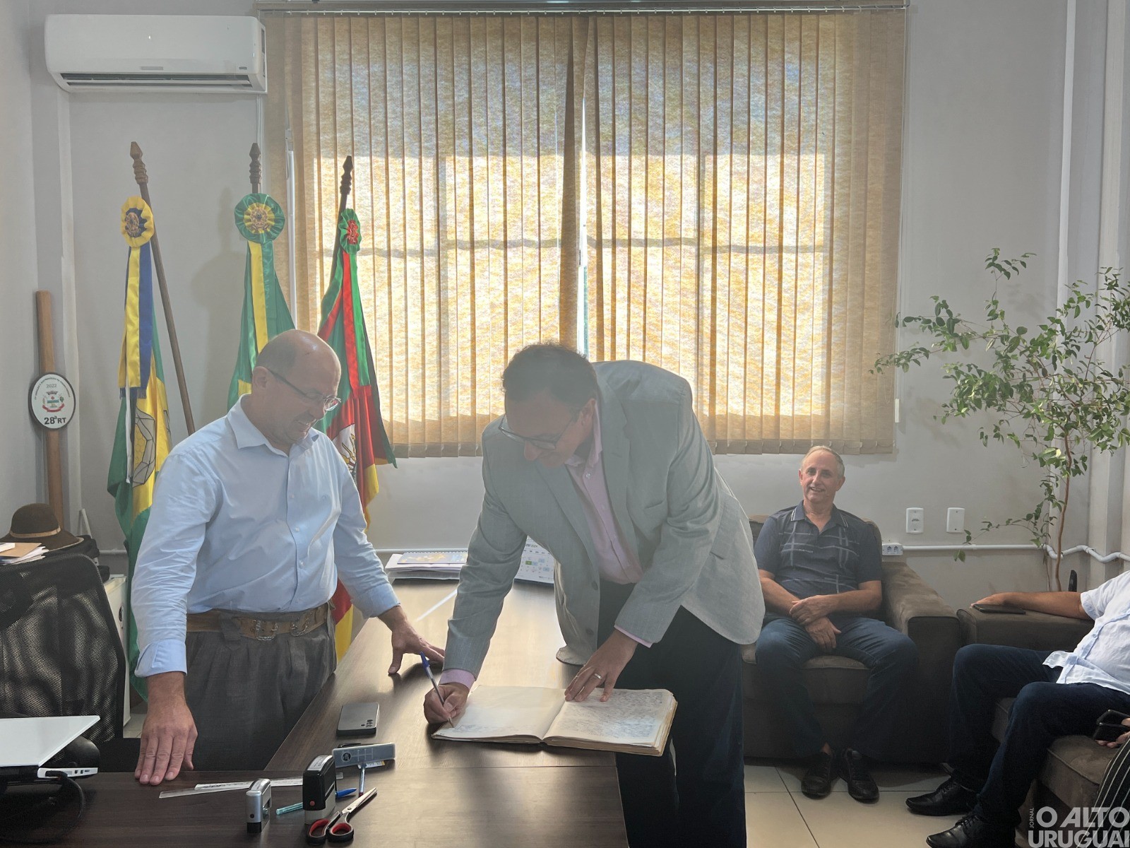 Gilson Conzatti assume como prefeito em exercício de Iraí