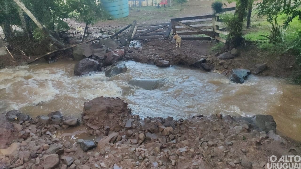 Municípios da região contabilizam estragos em estradas do interior