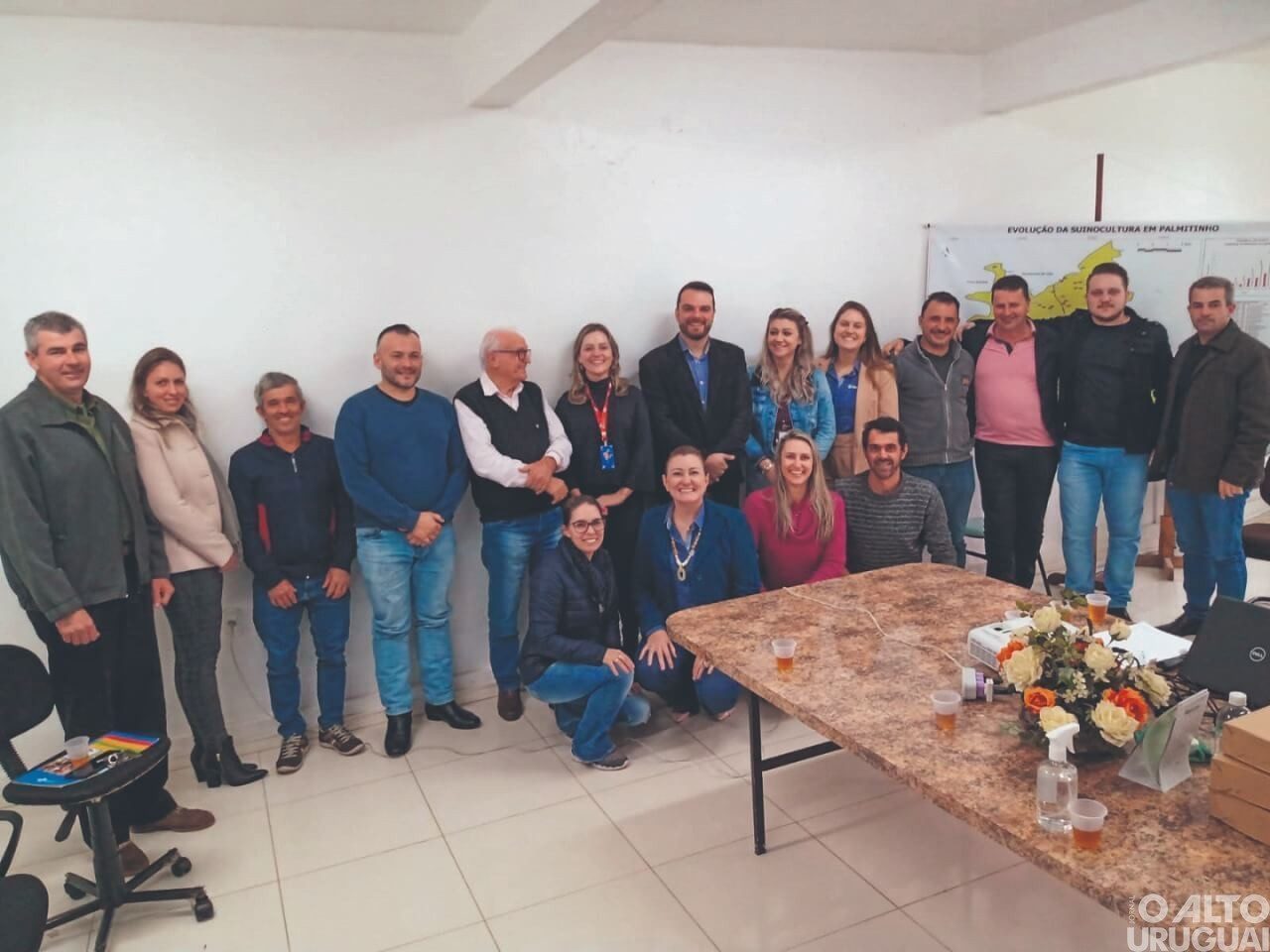 Projeto Águas e Pedras é apresentado para Executivo e Legislativo de Palmitinho