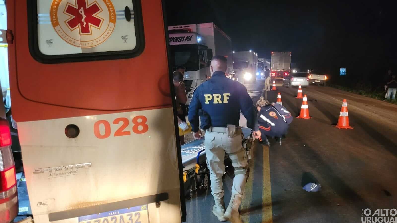 Morre vítima de atropelamento na BR-386
