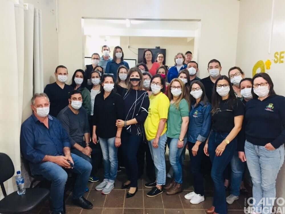 Erval Seco: representantes da Saúde recebem capacitação