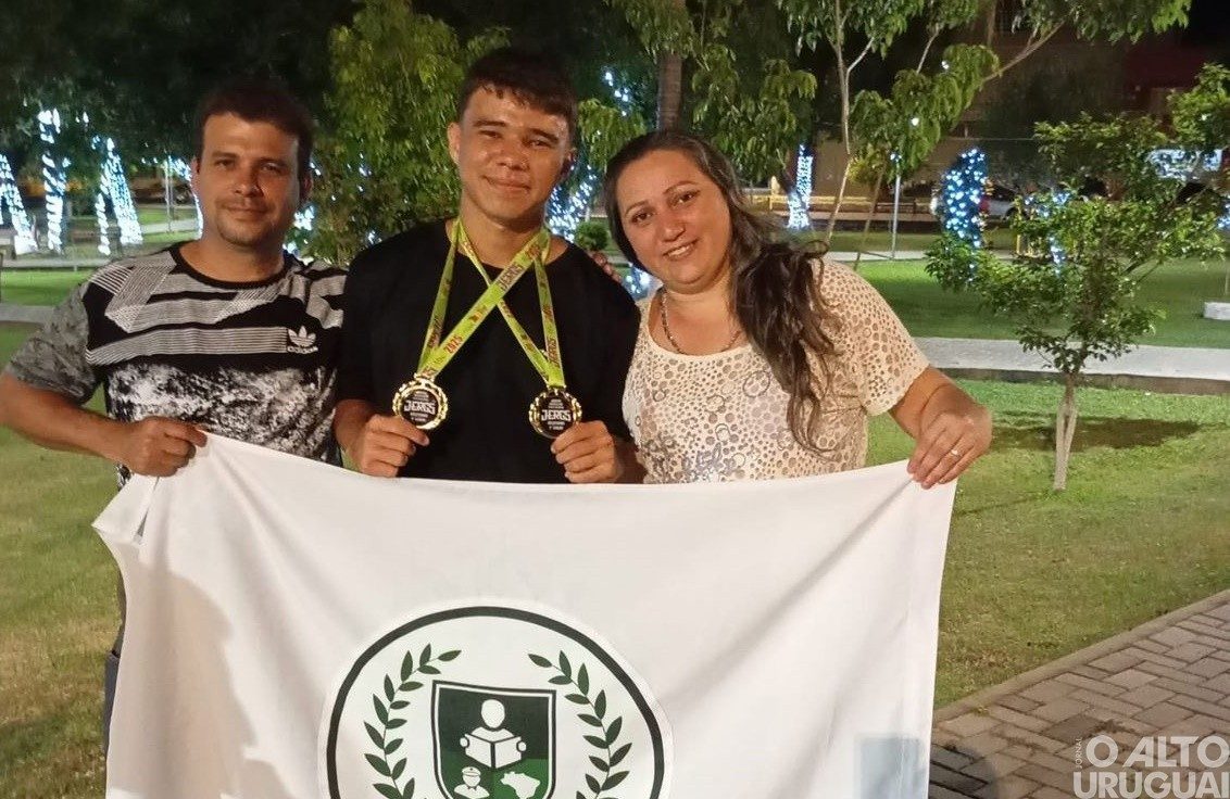 Vicente Dutra: aluno da Escola Érico Veríssimo é campeão regional dos Jergs