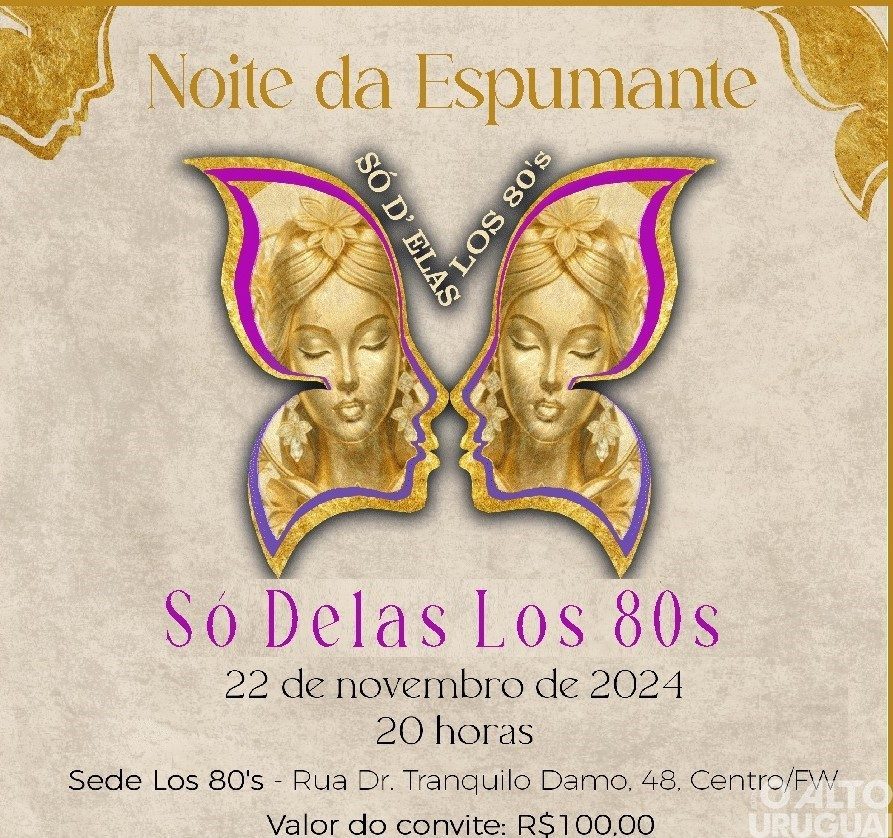 Só Delas Los 80’s acontece nesta sexta-feira em FW
