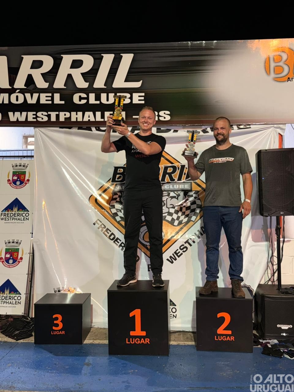 Pilotos disputam 3ª Racha Barril em Frederico Westphalen