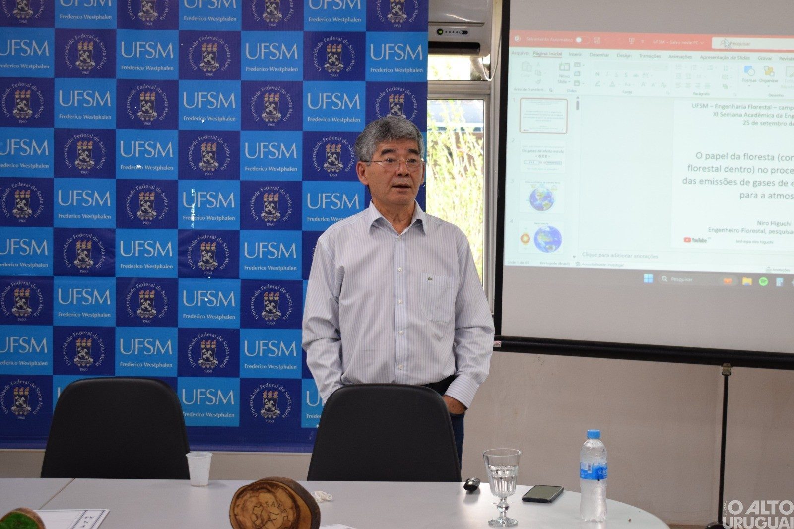 Vencedor do Prêmio Nobel da Paz palestra em FW