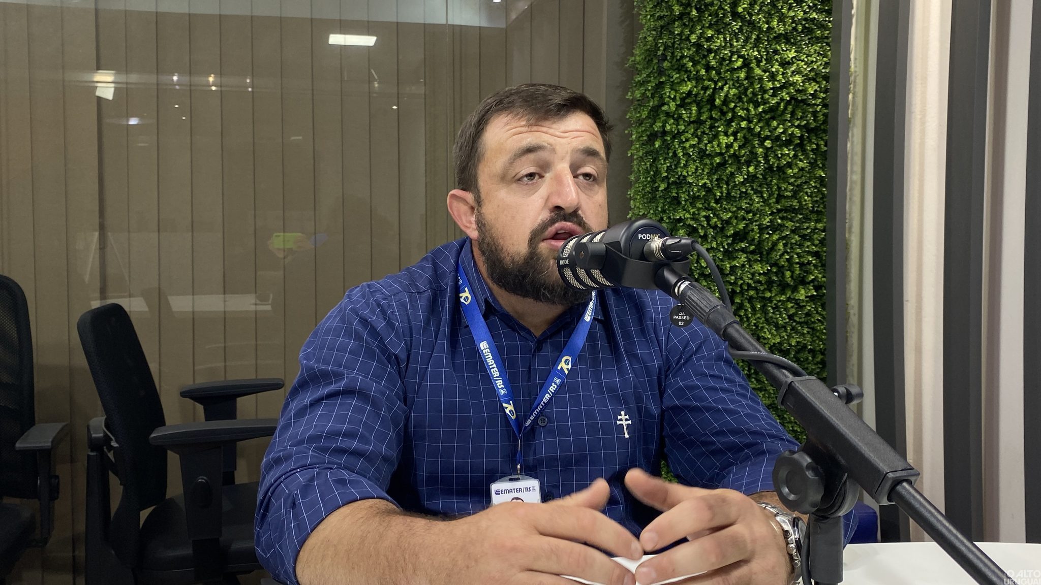 Escritório da Emater de FW avalia impactos climáticos na soja em fase final de cultivo