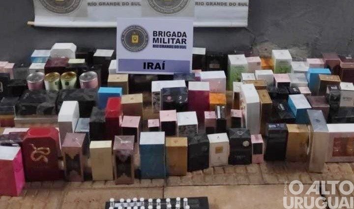 Brigada Militar prende homem por contrabando e descaminho