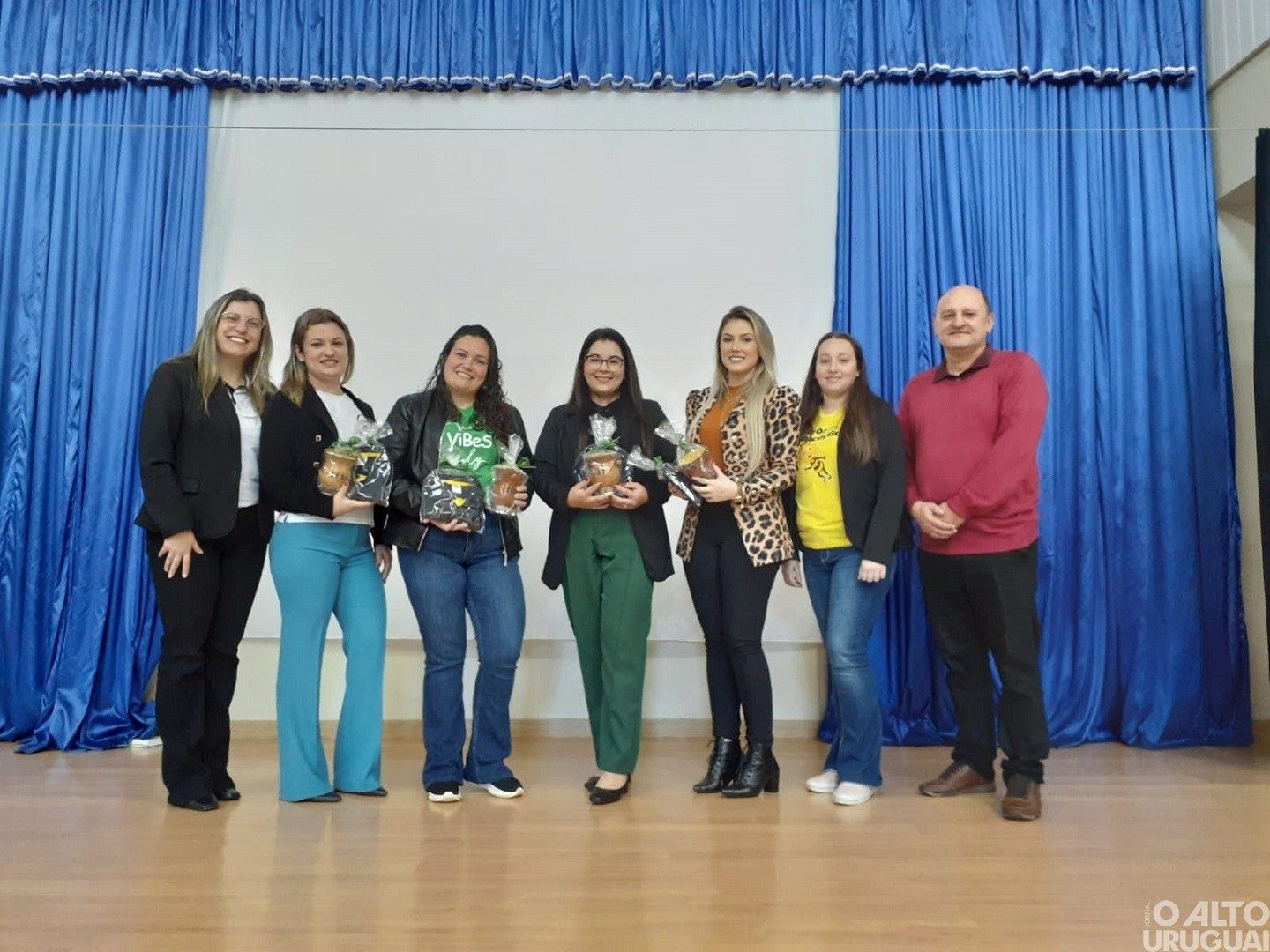 Representantes das secretarias de Seberi divulgam trabalhos sobre educação fiscal