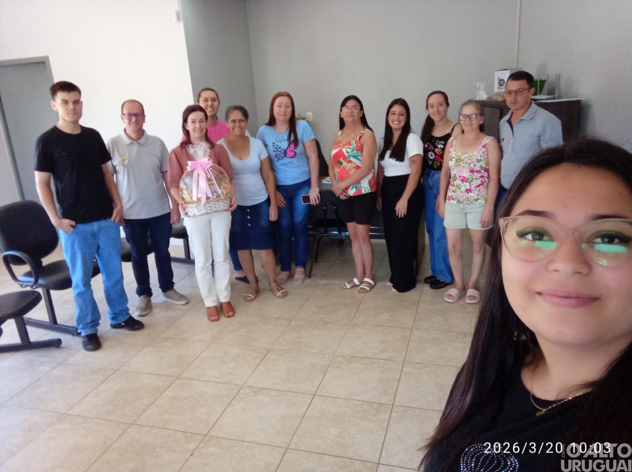 Prefeita interina de Cristal do Sul encerra periodo com agradecimento