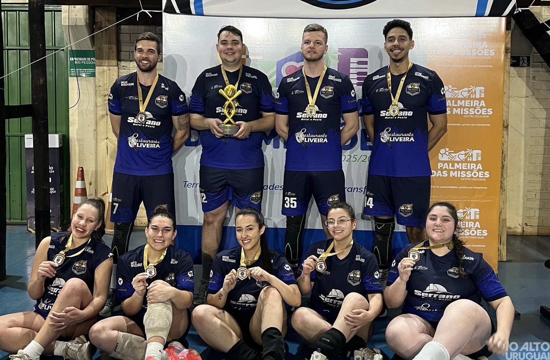 FW Vôlei conquista Torneio Sigma em Palmeira das Missões