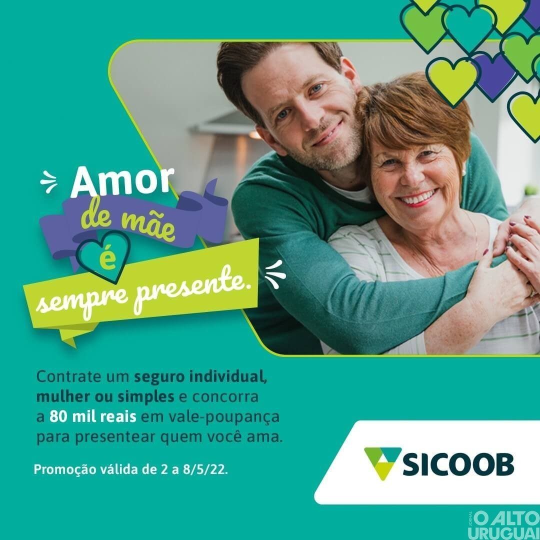 Ação de Dia das Mães do Sicoob sorteará R$ 80 mil