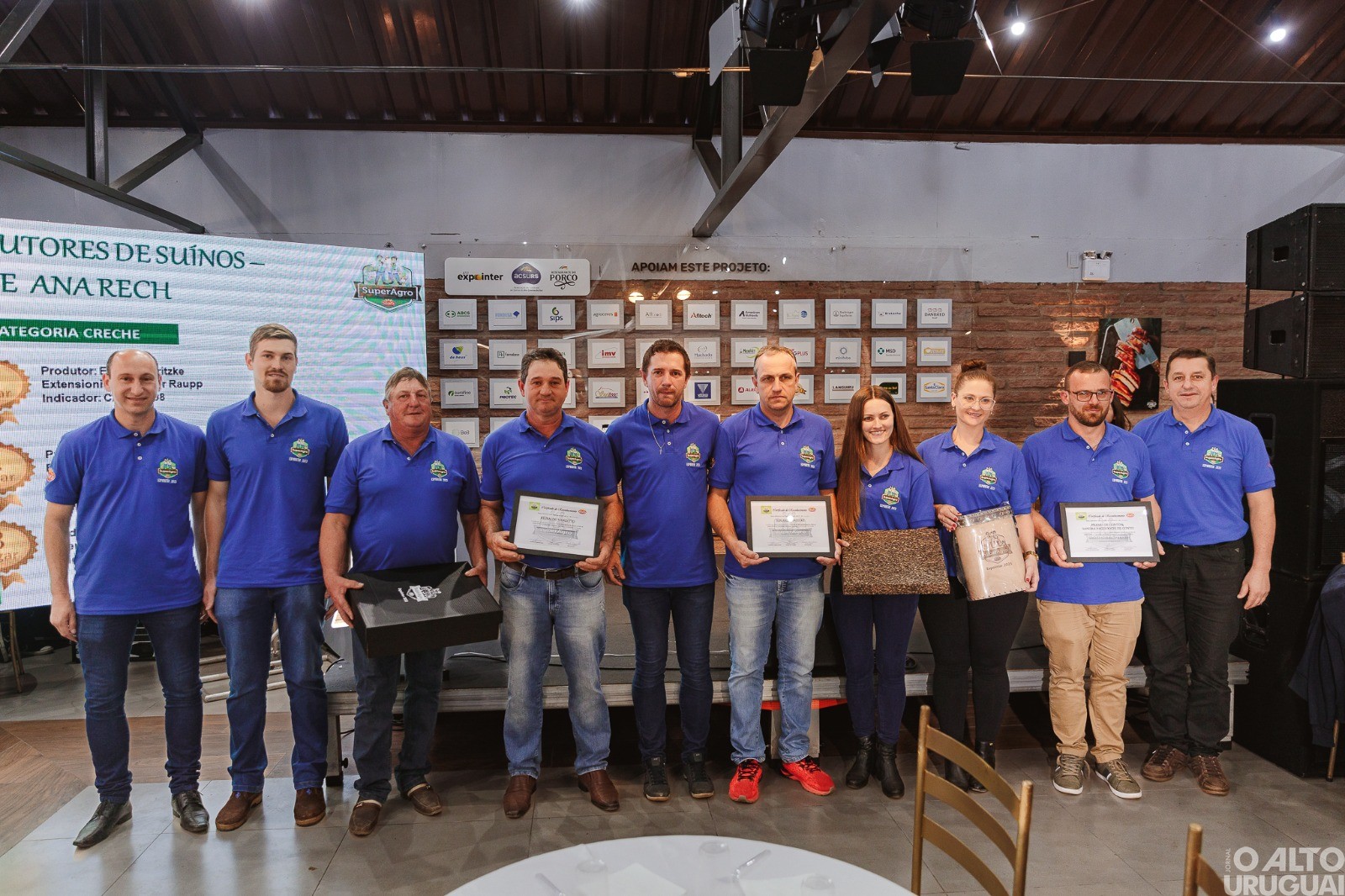 SuperAgro: melhores produtores de suínos são premiados durante a Expointer