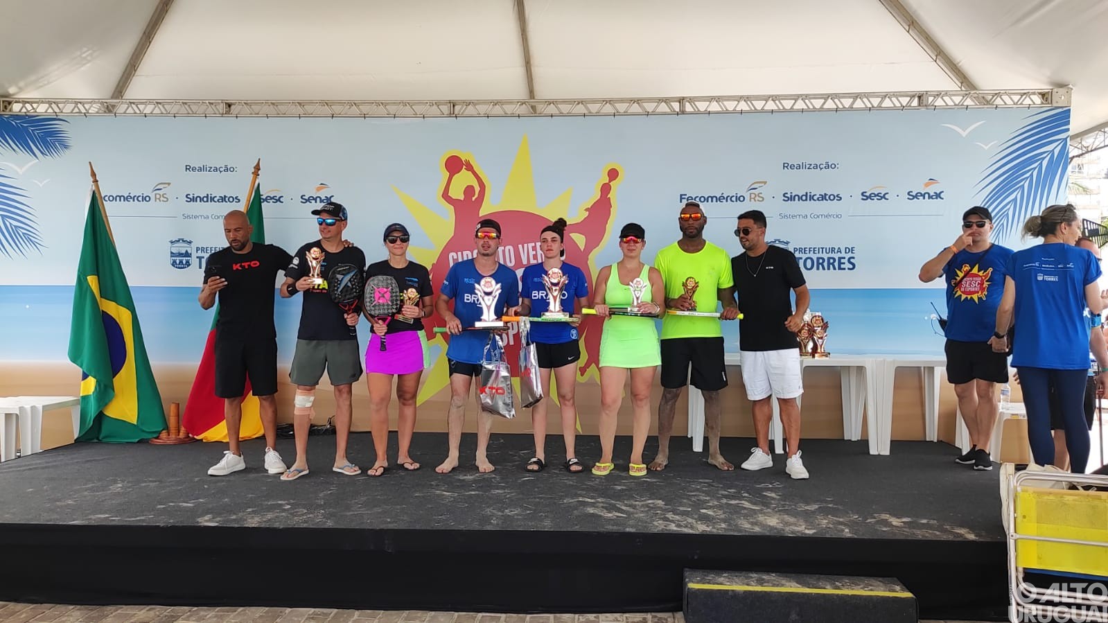 Frederiquenses vencem a grande final do Circuito Verão Sesc