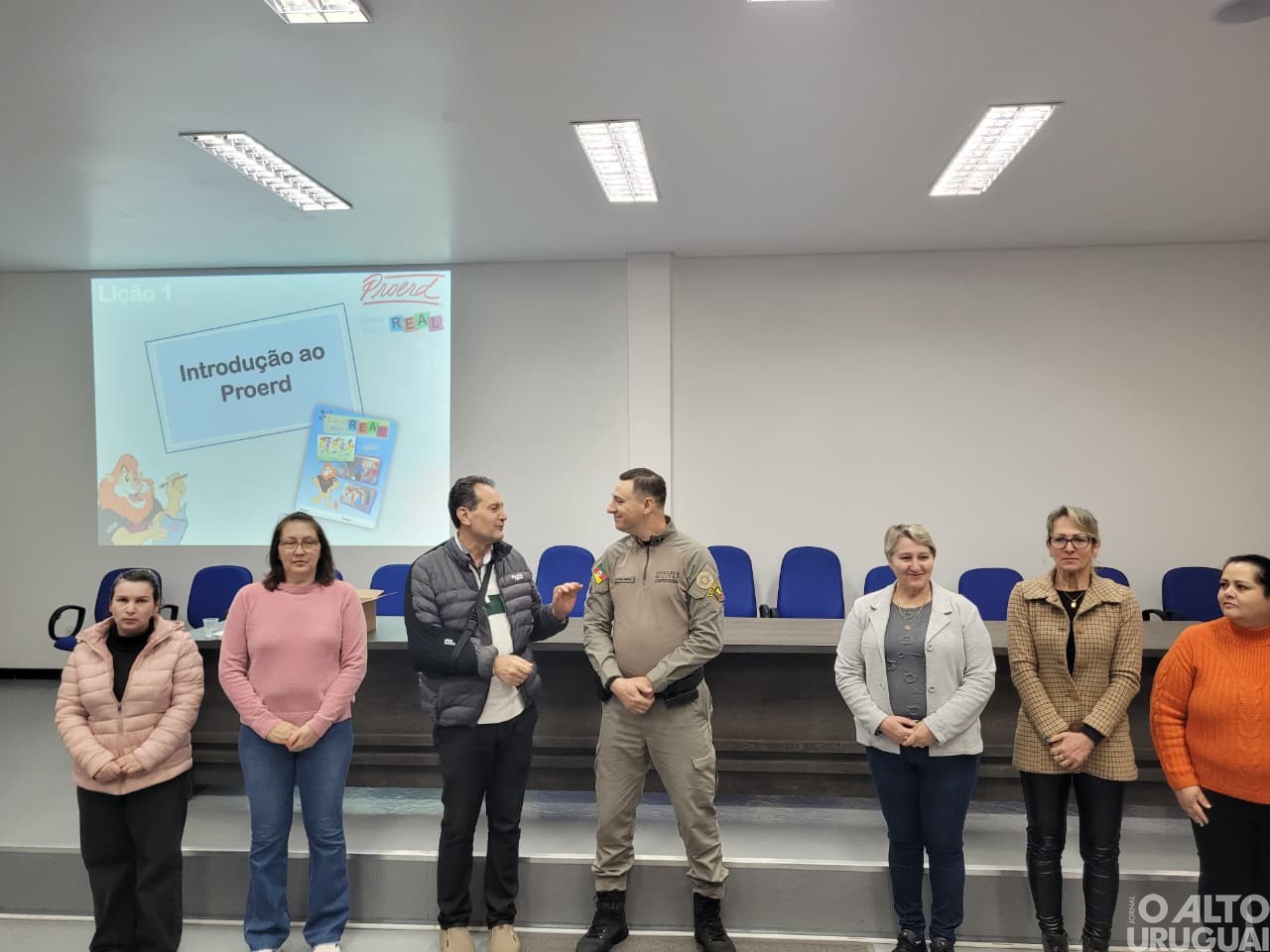 Proerd inicia atividades nas escolas de Caiçara