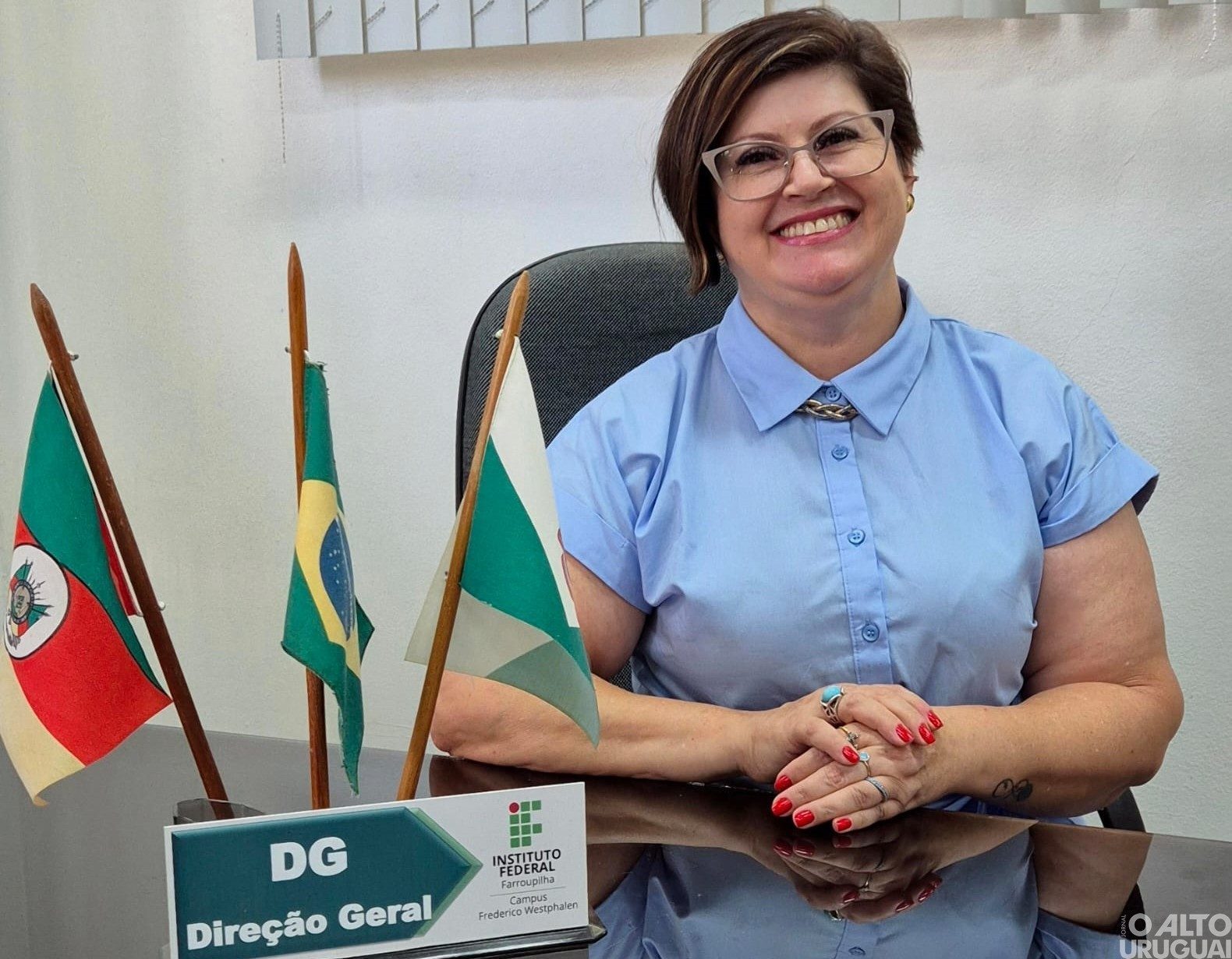Silvana Alves Pedrozo assume a Direção Geral do IFFar/FW