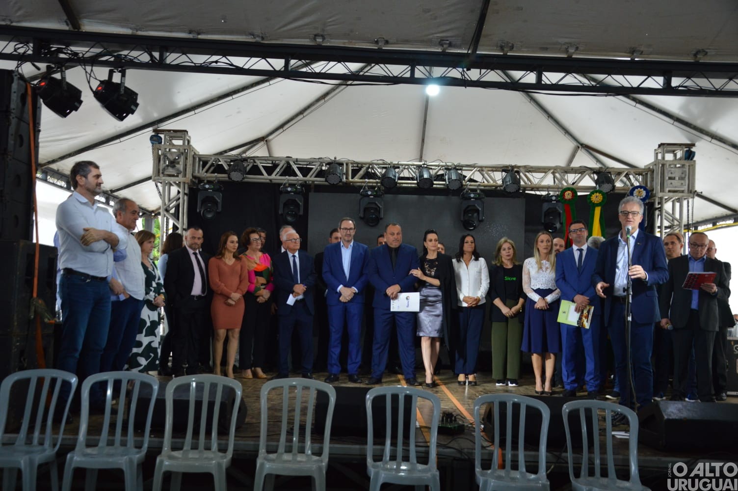 Abertura oficial da Facipal é marcada por anúncios de melhorias para Palmitinho
