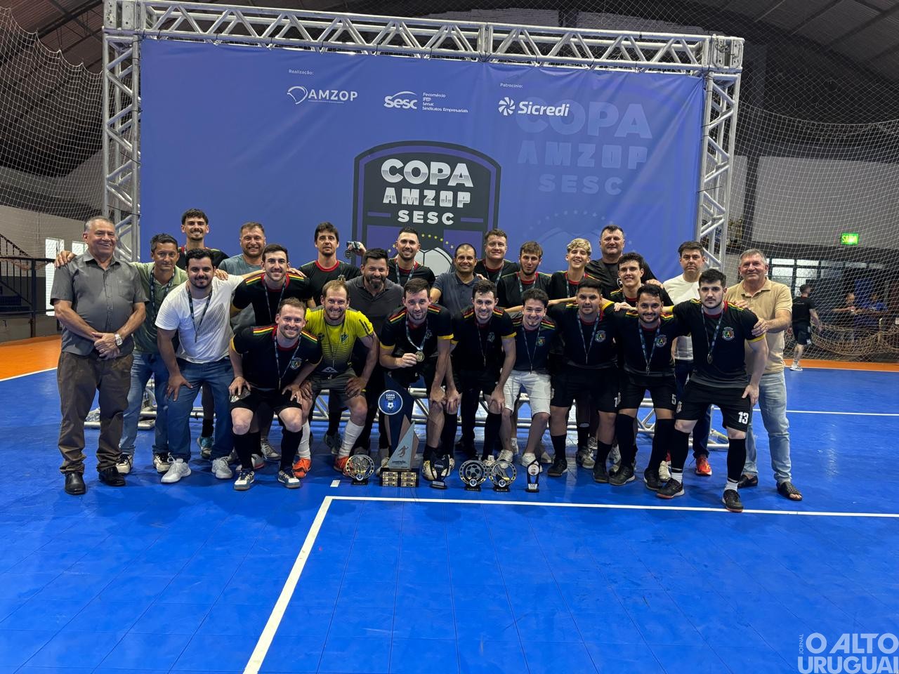 Copa AMZOP Sesc Sicredi de Futsal conhece os seus vencedores
