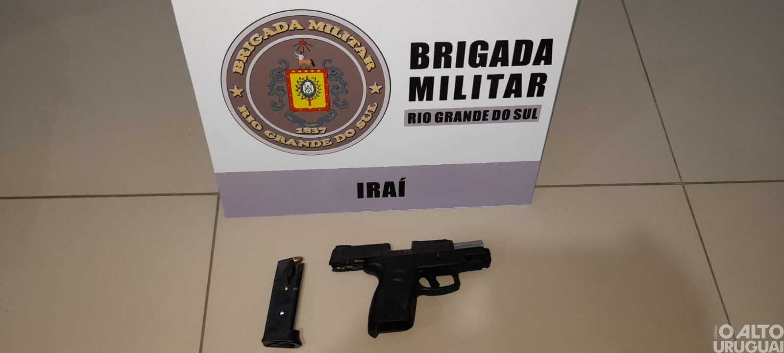37° BPM prende indivíduo por porte ilegal de arma de fogo