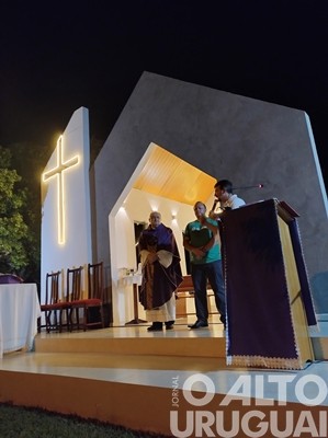 Inaugurado oratório de Nossa Senhora da Salete em FW