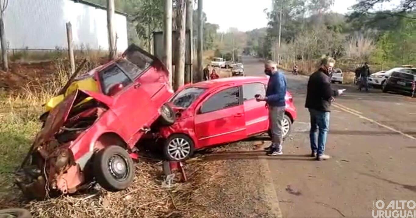 Duas pessoas morrem em acidente na ERS-504 em Alpestre