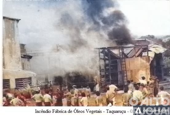 Incêndio na fábrica de óleos vegetais completa 48 anos