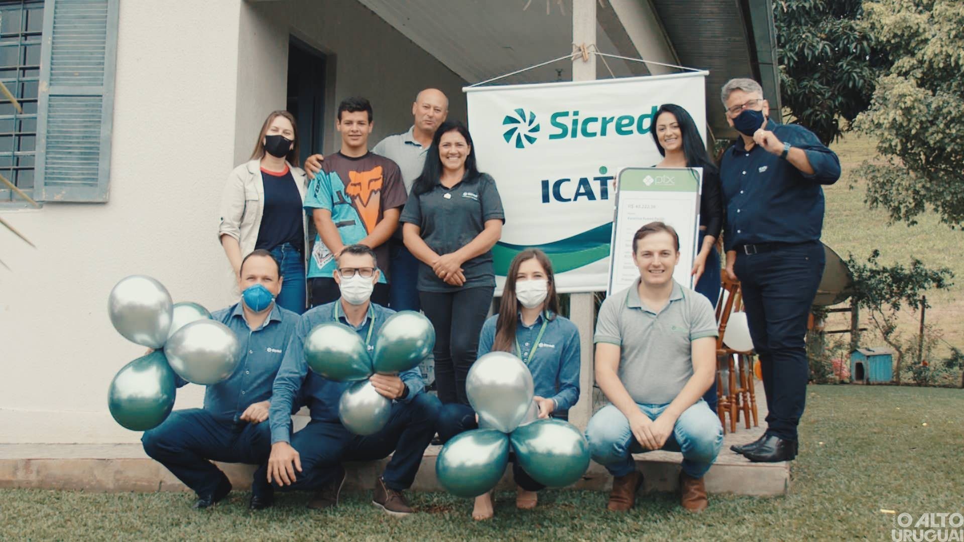 Associada do Sicredi de Caiçara é sorteada com premiação do seguro de vida