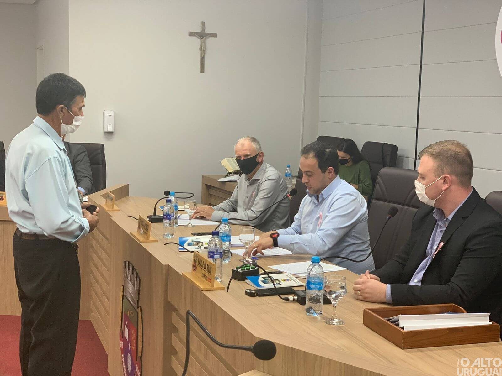 Darci Rosa toma posse no Legislativo de FW