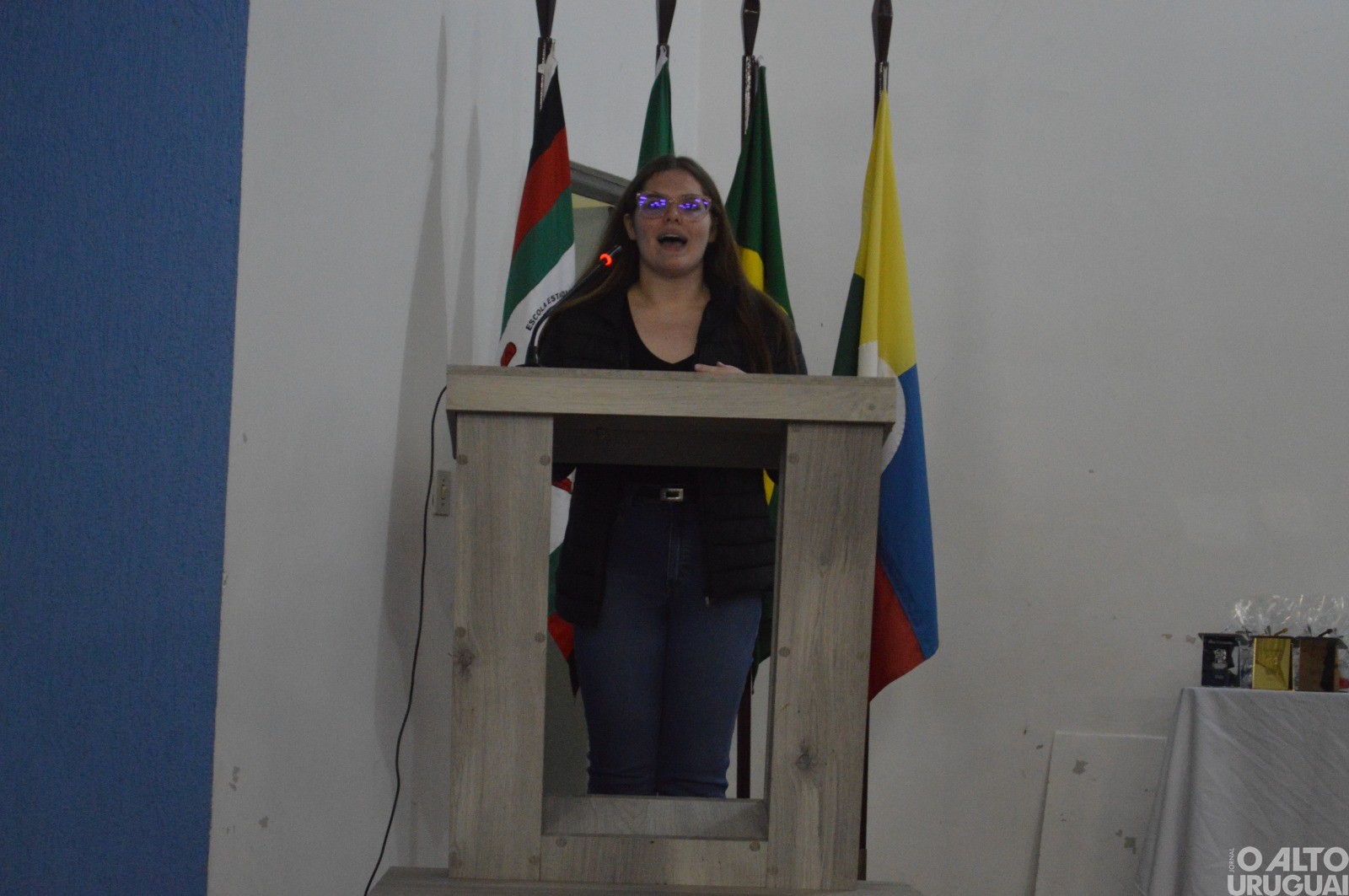 Estudantes de Rodeio Bonito participam da final do Concurso de Oratória nas Escolas