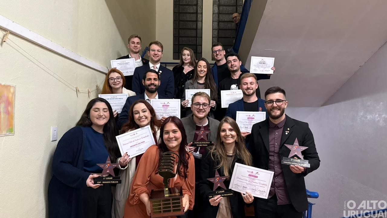 Rotaract de Frederico Westphalen conquista destaque em congresso distrital