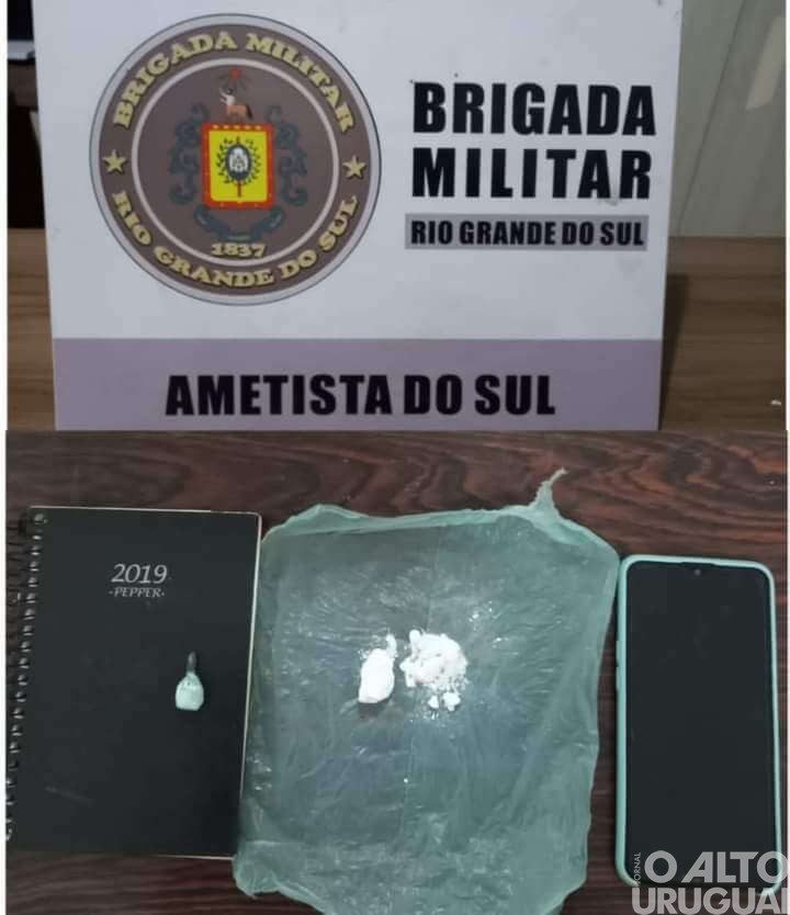 Dupla é presa em Ametista do Sul