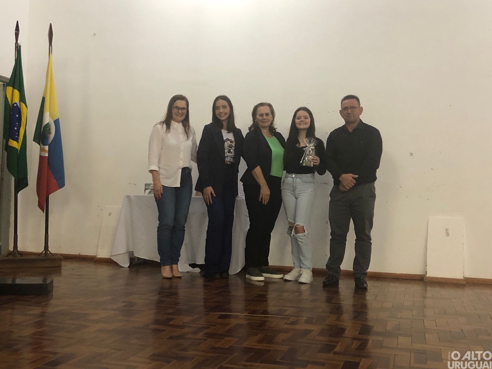 Estudantes de Rodeio Bonito participam da final do Concurso de Oratória nas Escolas