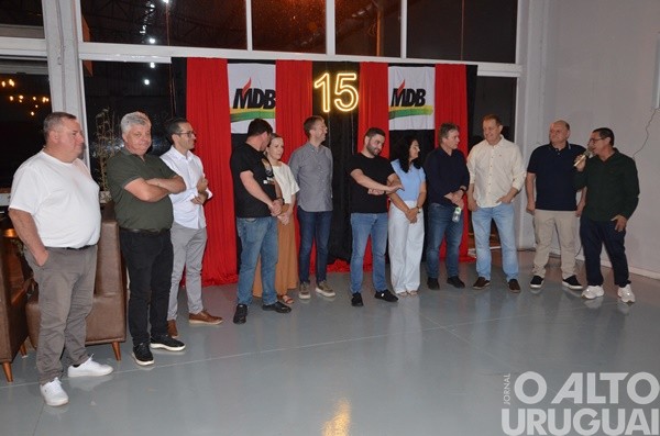 MDB realiza encontro regional em Seberi com a presença de Gabriel Souza