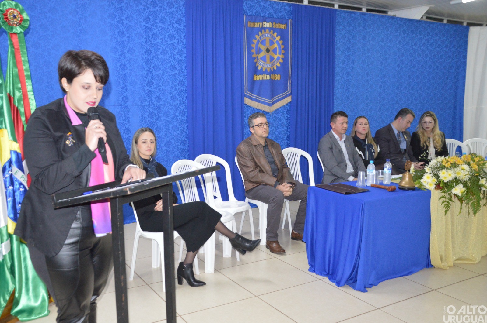 Rotary Clube Seberi empossa nova diretoria