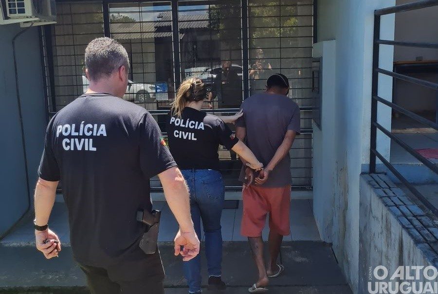 Suspeito de furtos e de tortura é preso em Vicente Dutra