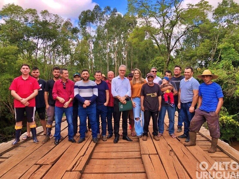 Assinada a ordem de início para a construção da ponte entre Palmeira das Missões e Novo Barreiro