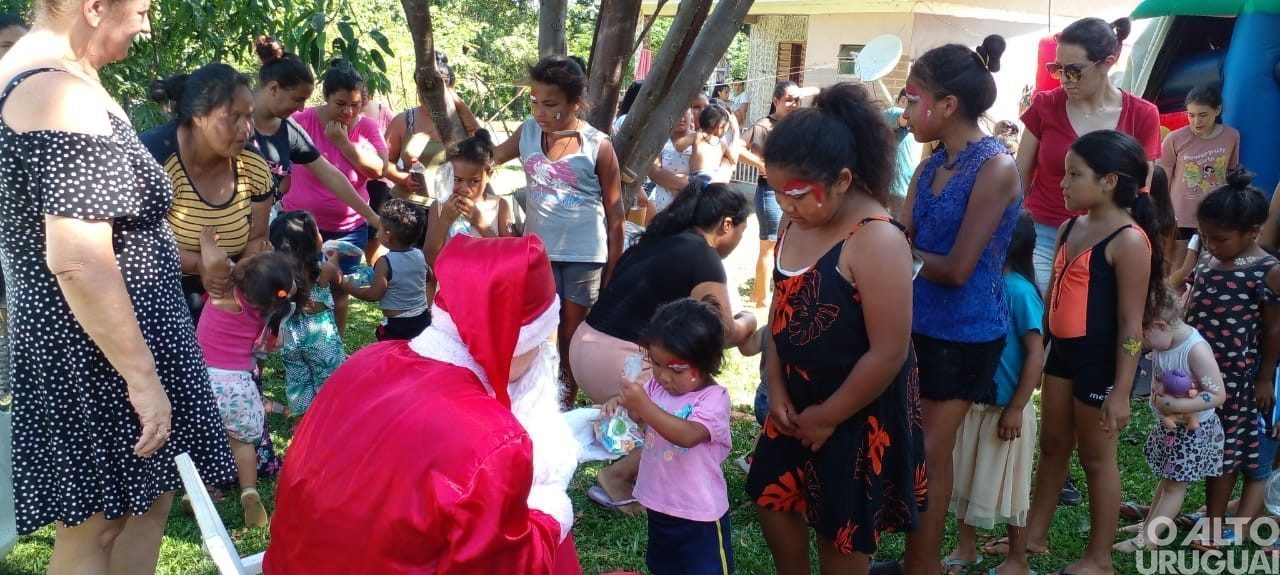Ação beneficia crianças da aldeia indígena de Planalto