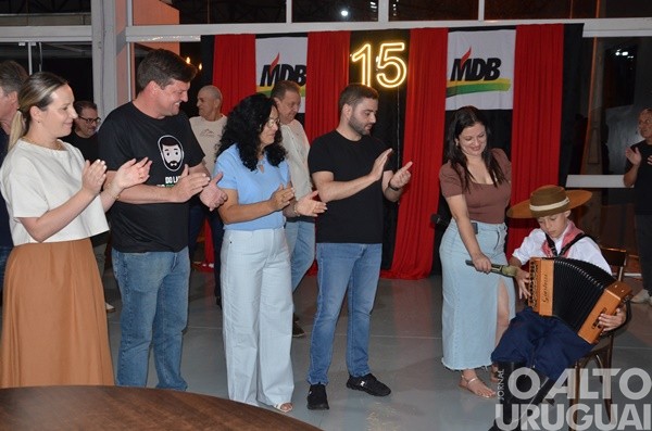 MDB realiza encontro regional em Seberi com a presença de Gabriel Souza