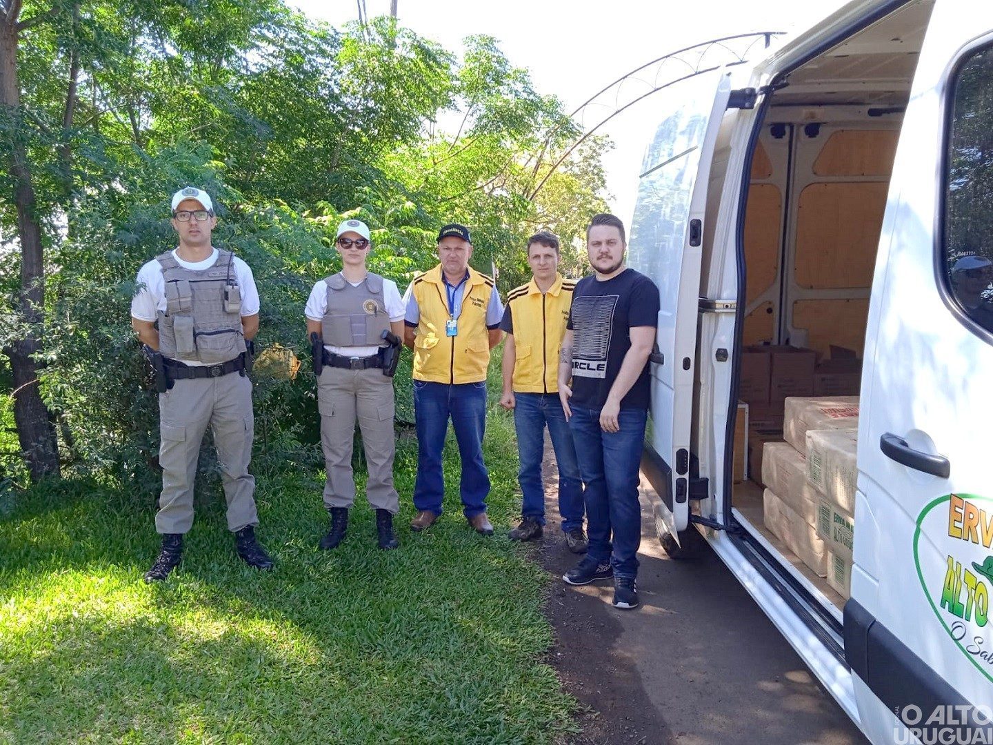Secretário da Fazenda de Palmitinho acompanha ações da Turma Volante