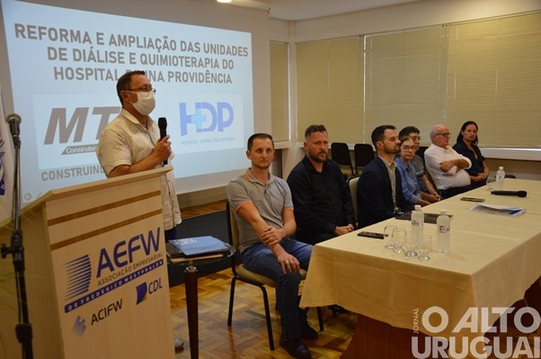 Assinado contrato entre empresa e HDP para a construção da Oncologia