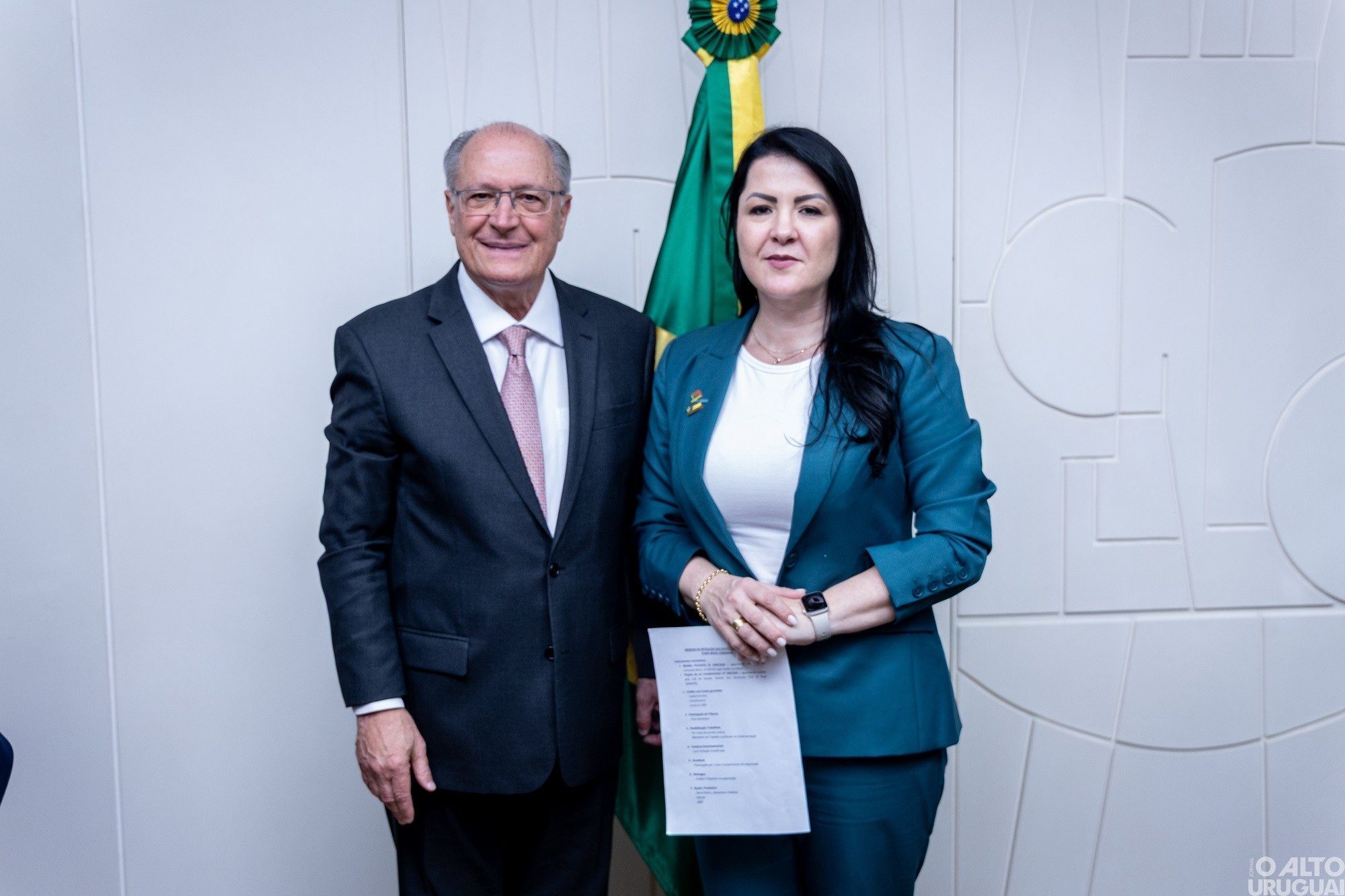 Famurs entrega a Alckmin pedido de apoio a setores gaúchos afetados pelo tarifaço dos EUA