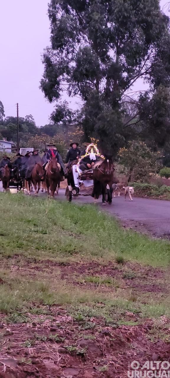 Procissão luminosa nesta sexta-feira marca o terceiro dia de tríduo da 46ª Romaria de Nossa Senhora da Salete
