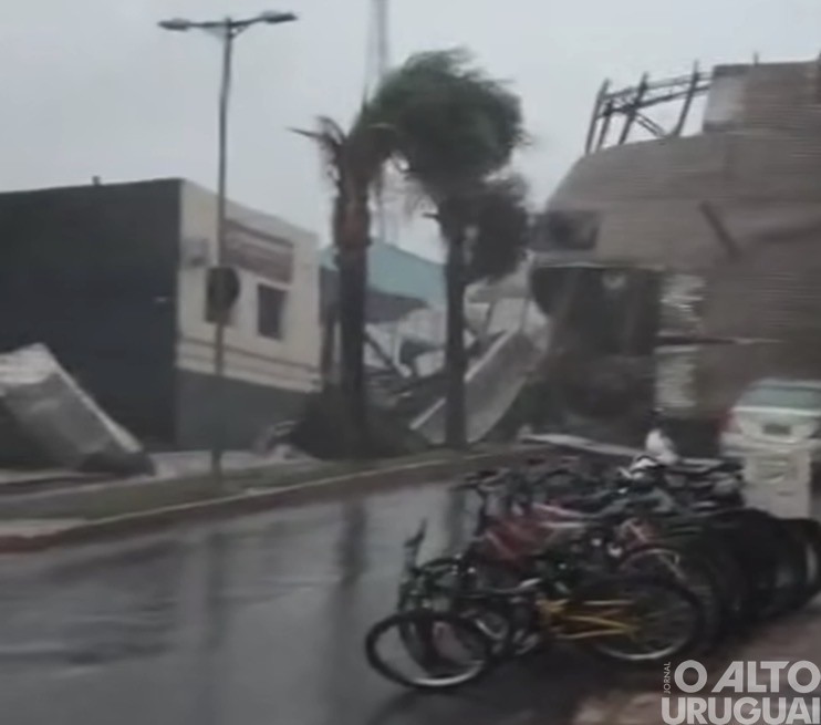Temporal provoca transtornos na região