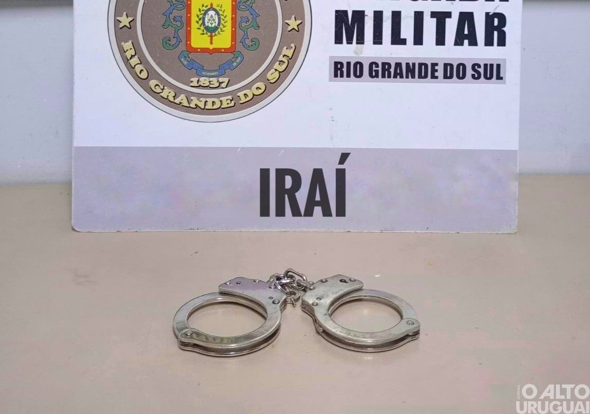 Brigada Militar prende suspeito por furto em Iraí